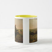 Shepherdess mit ihrer Menge, 1863 Tasse (Zentrum)