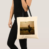 Shepherdess mit ihrer Menge, 1863 Tragetasche (Vorderseite (Produkt))