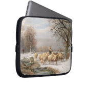 Shepherdess mit ihrer Menge in einer Laptopschutzhülle (Vorne Rechts)