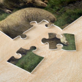 Shepherdess mit Schafen in einer Landschaft Puzzle (Seite)