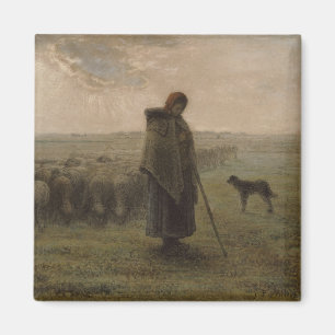 Shepherdess und ihre Menge   1862-63 Magnet