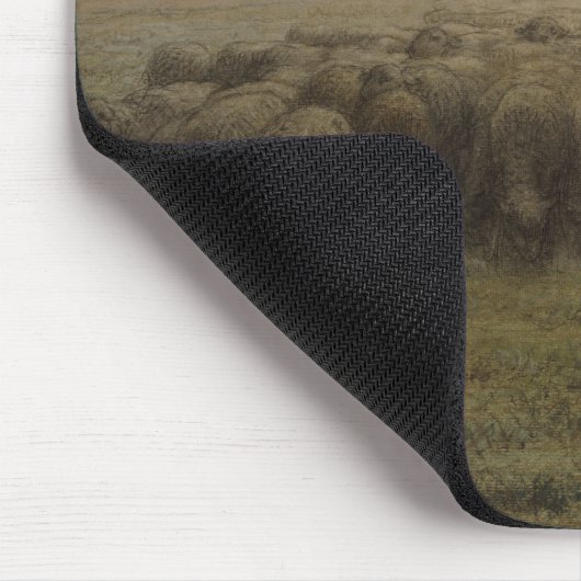 Shepherdess und ihre Menge | 1862-63 Mousepad (Ecke)