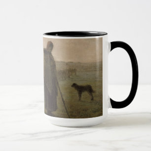 Shepherdess und ihre Menge 1862-63 Tasse