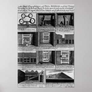 Shepherds Flucht aus dem Newgate-Gefängnis Poster