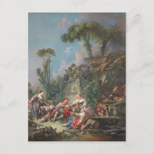 Shepherd's Idyll - François Boucher Postkarte
