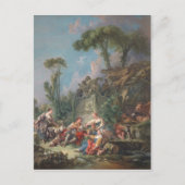 Shepherd's Idyll - François Boucher Postkarte (Vorderseite)