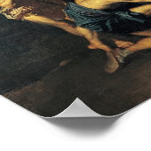 Shepherds In Arcadia (Et In Arcadia Ego), Poster (Ecke)