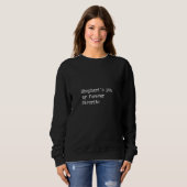 Shepherd's pie mein ewig Liebling Funny Shepherd' Sweatshirt (Vorne ganz)