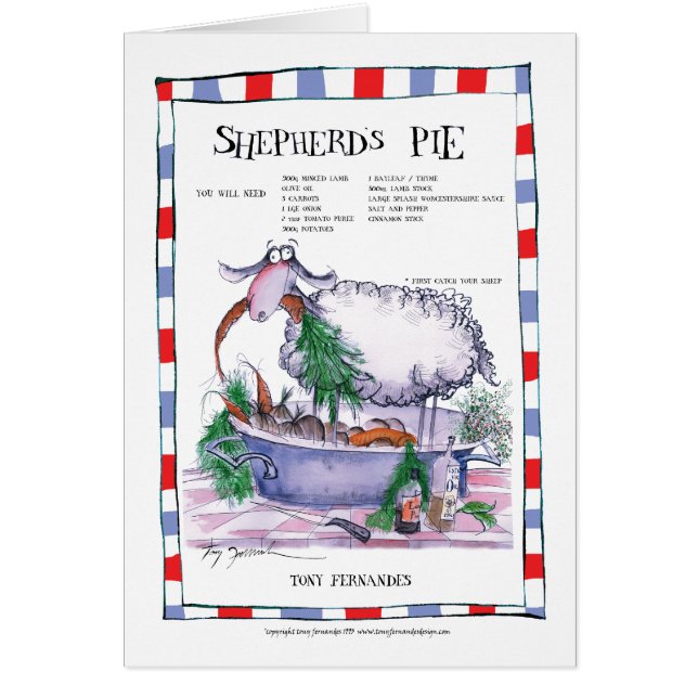 shepherds Tortenrezept, tony fernandes (Vorne)