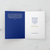 Shepherd's Watch Vintage Weihnachtskarte Feiertagskarte (Innenseite)