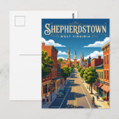 Shepherdstown USA Postkarte (Vorne/Hinten)