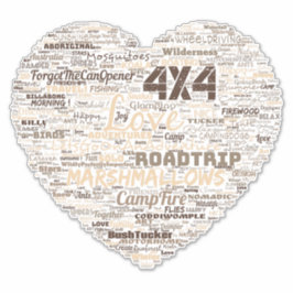 Shepos Liebe Herz Word Art . Aufkleber