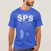 Sheppard AFB Air Force Base SPS T - Shirt (Vorderseite)