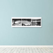 Shepton Mallet Triptych Panel. Leinwanddruck (Insitu (Holzboden))