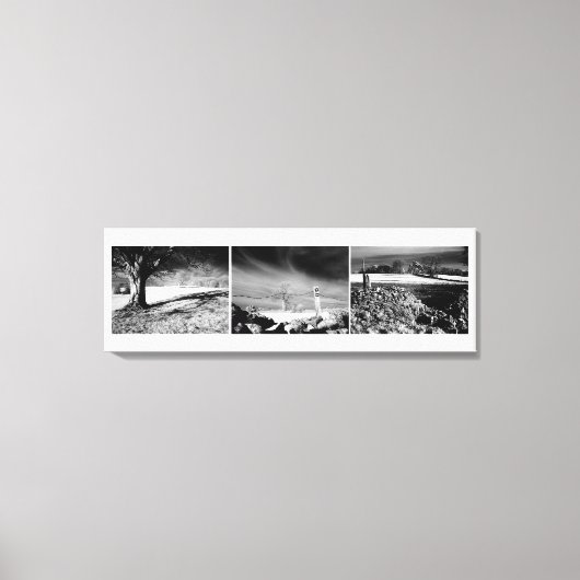 Shepton Mallet Triptych Panel. Leinwanddruck (Vorderseite)