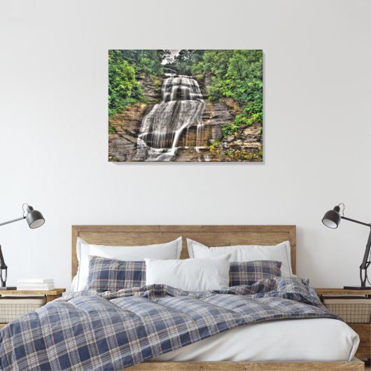 Shequaga Falls, Montour Falls, New York Leinwanddruck (Insitu (Schlafzimmer))