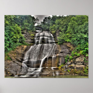 Shequaga Falls, Montour Falls, New York Poster