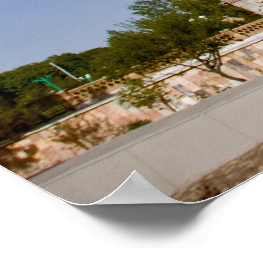 Sher-Dor Madrasah: Fassade Poster (Ecke)