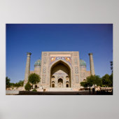 Sher-Dor Madrasah: Fassade Poster (Vorne)