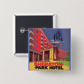 Sheraton Park Hotel - Washington, DC ad Button (Vorne & Hinten)