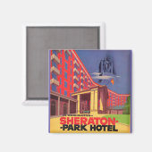 Sheraton Park Hotel - Washington, DC ad Magnet (Vorderseite/Rückseite)