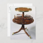 Sheraton zweistufiger dummer Kellner Postkarte (Vorne/Hinten)