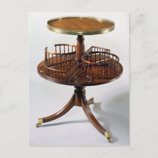 Sheraton zweistufiger dummer Kellner Postkarte (Vorderseite)