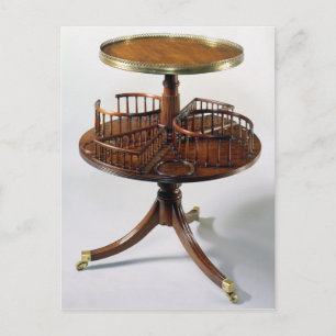 Sheraton zweistufiger dummer Kellner Postkarte