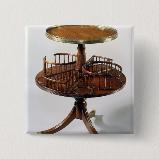 Sheraton zweistufiger stummer Kellner Button (Vorderseite)