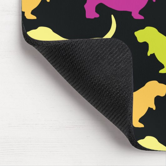 Sherbert Bassets Mousepad (Ecke)