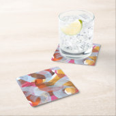 Sherbert I Rechteckiger Pappuntersetzer (Vor Ort)