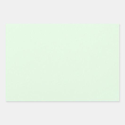 Sherbet Green Geschenkpapier Set (Vorderseite 2)