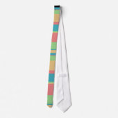 Sherbet Ice Creme Stripes Krawatte (Rückseite)