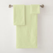 Sherbet Lime Green 3 Piece Badetuch Set (Insitu)