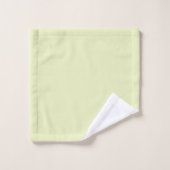Sherbet Lime Green 3 Piece Badetuch Set (Waschlappen)