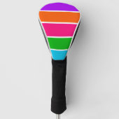 Sherbet Stripes Golf Headcover (Vorderseite)