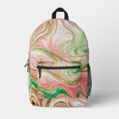 "Sherbet Swirl" - Rucksack (Vorderseite)