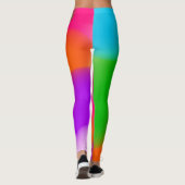 Sherbet Wasserfarben Leggings (Rückseite)