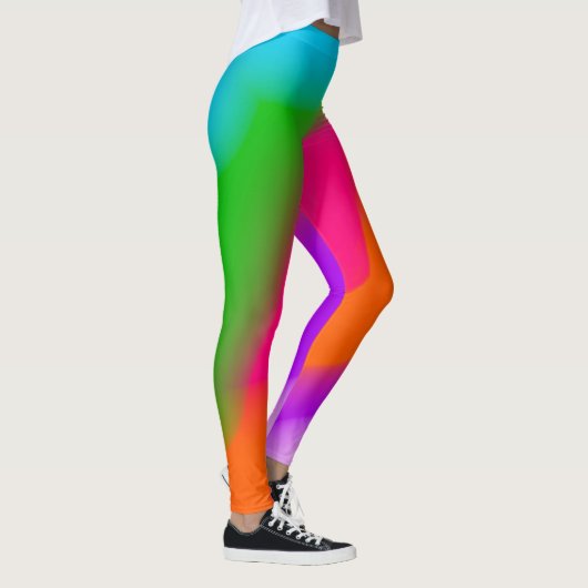 Sherbet Wasserfarben Leggings (Rechts)