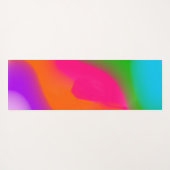 Sherbet Wasserfarben Yogamatte (Rückseite (Horizontal))