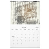 Sherborne Abbey Calendar Kalender (Mär 2026)