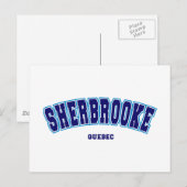 Sherbrooke Collegiate Postkarte (Vorne/Hinten)