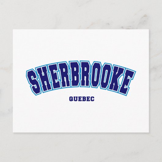 Sherbrooke Collegiate Postkarte (Vorderseite)