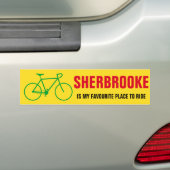 "SHERBROOKE IST MEIN LIEBLINGSORT" AUTOAUFKLEBER (Auf Auto)