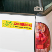 "SHERBROOKE IST MEIN LIEBLINGSORT" AUTOAUFKLEBER (Auf Lkw)