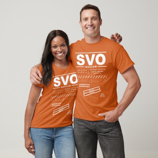 Sheremetyevo Internationaler Flughafen SVO-T - Shi T-Shirt (Unisex)