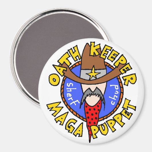 Sherf Chud Magnet (Vorderseite/Rückseite)