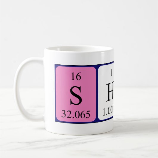 Sheri Periodenname Tasse (Links)