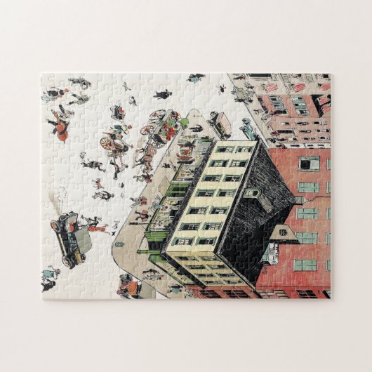 Sheridan Square West Village, Bazaar de Junk der 2 Puzzle (Horizontal)