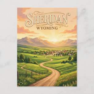 Sheridan USA Postkarte